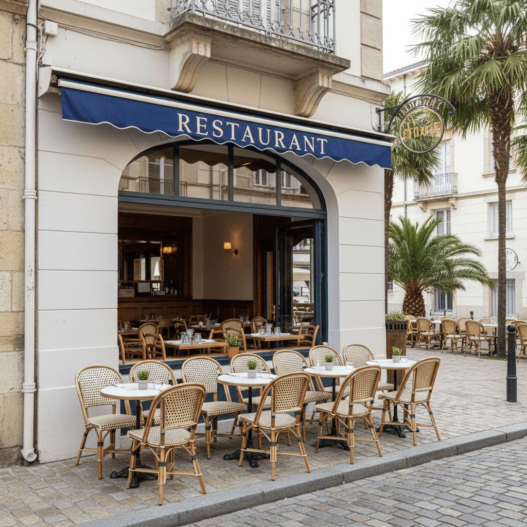 Restaurant 110m² à Biarritz : terrasse - licence IV - Image 1