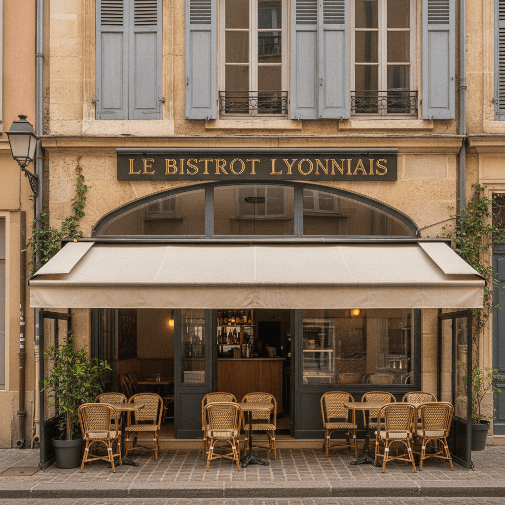 Restaurant 70m² à Lyon : terrasse - licence IV