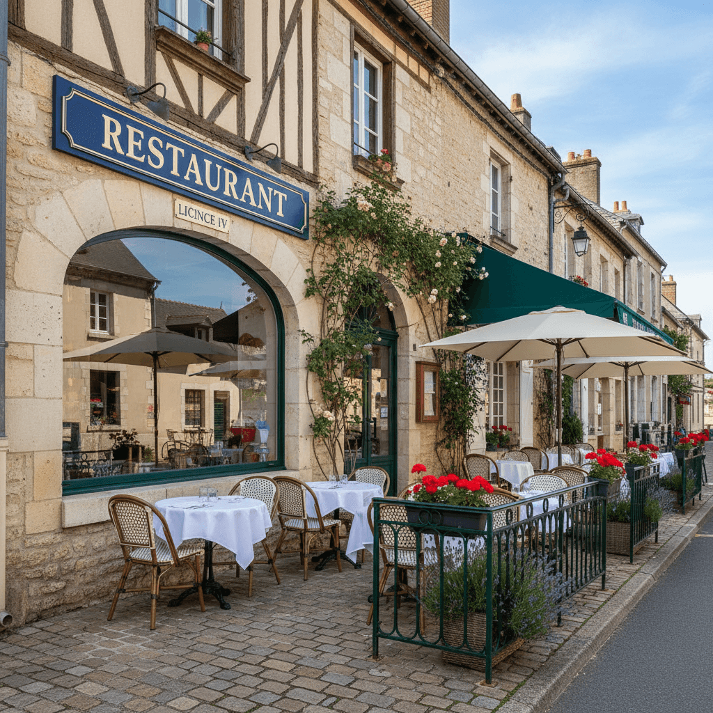 Restaurant 200m² à Jupilles : terrasse - licence IV - Image 1