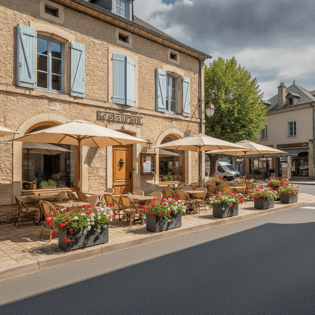 Restaurant 200m² à Ferrières-Sur-Ariège : terrasse - licence IV - Image 1