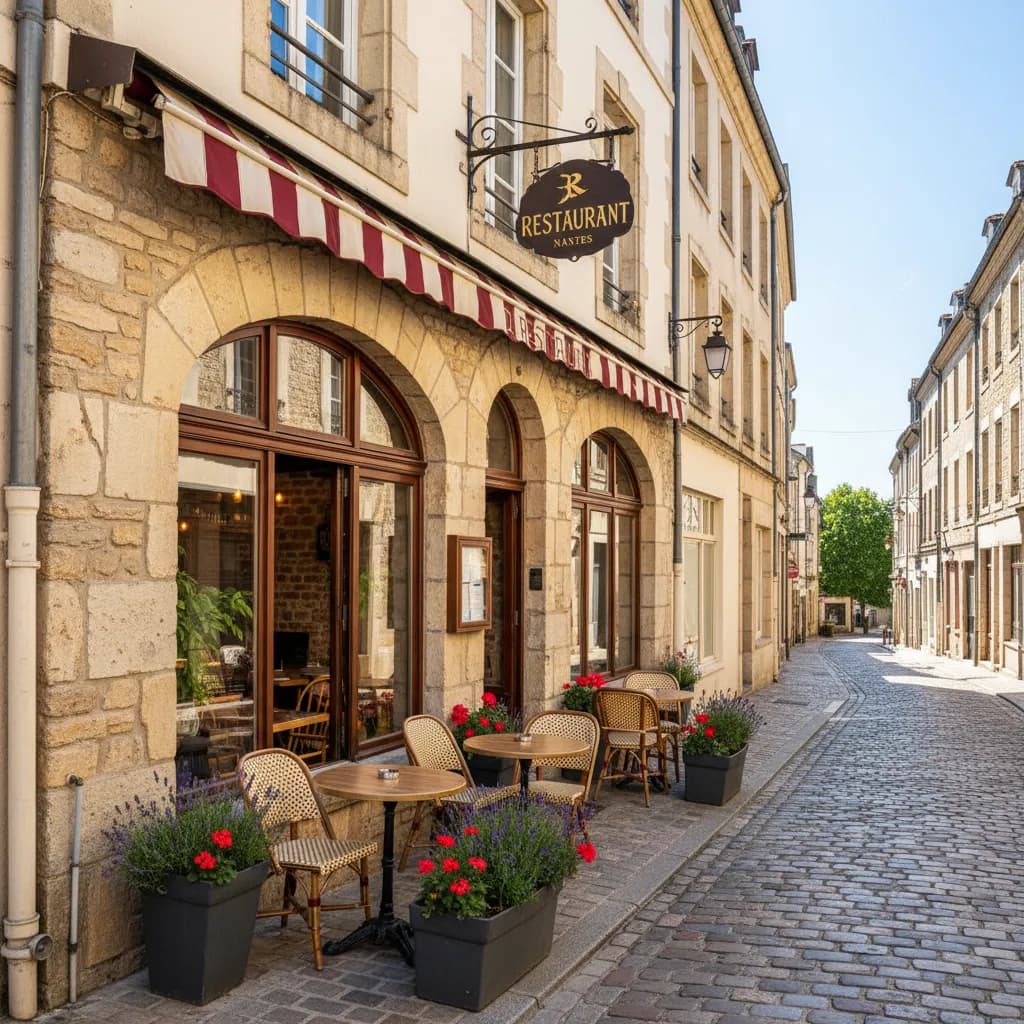 Restaurant 60m² à Nantes : terrasse - licence IV - Image 1