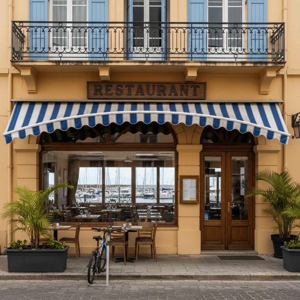Restaurant à Les Trois-Îlets : terrasse - extraction - Image 1