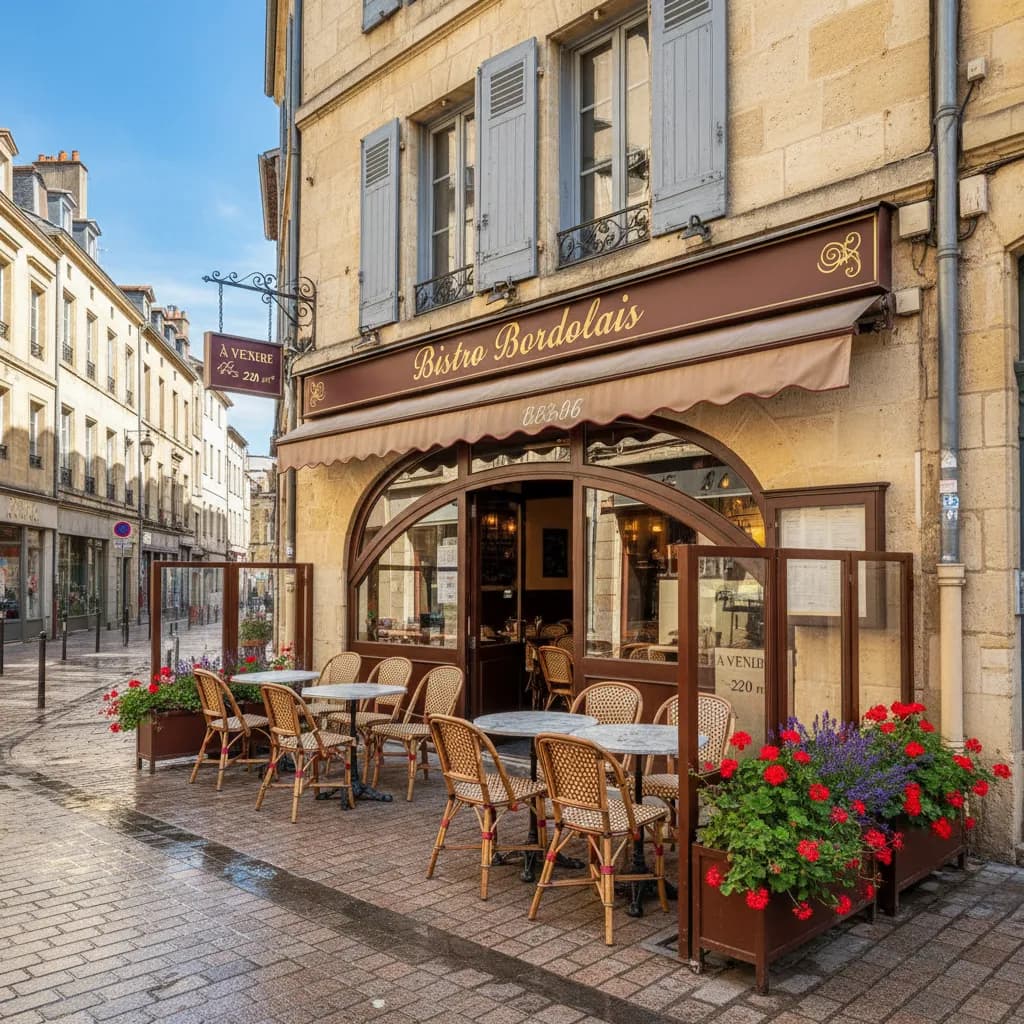 Restaurant à Bordeaux : extraction - climatisation - Image 1