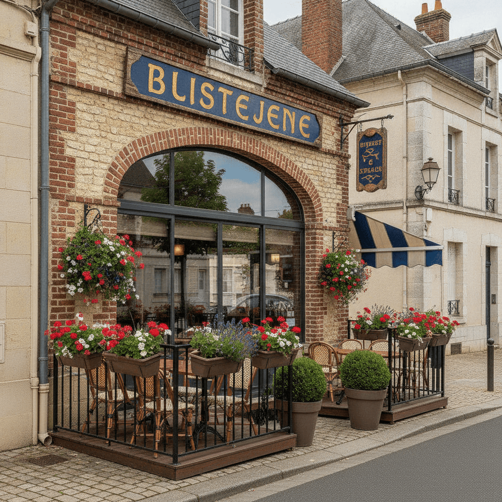 Restaurant 180m² à Pont-Sainte-Maxence : terrasse - licence IV