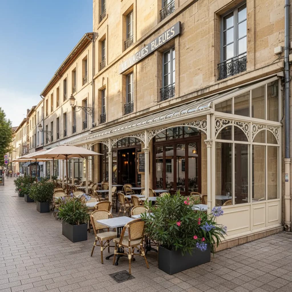 Bar-brasserie 80m² à Montpellier : terrasse - licence IV - Image 1