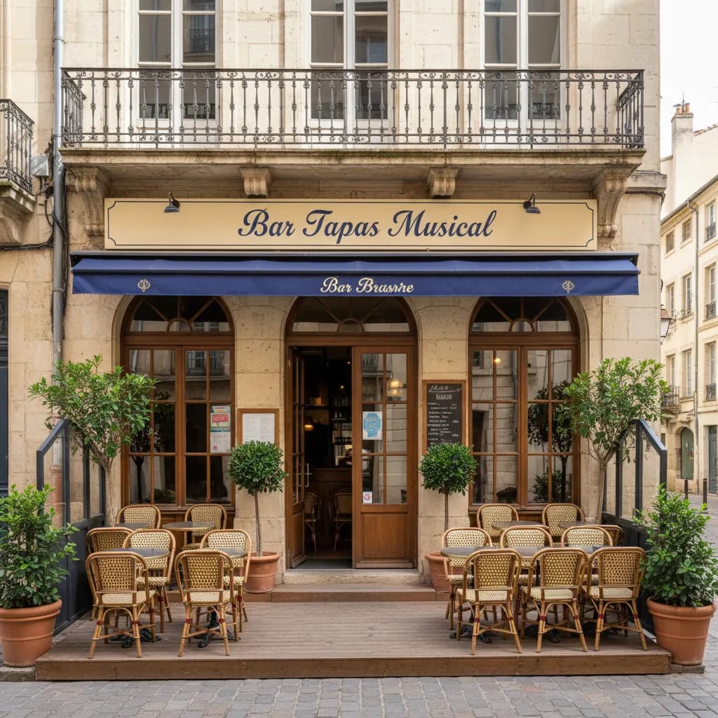 Bar-brasserie 80m² à Montpellier : terrasse - licence IV - Image 1