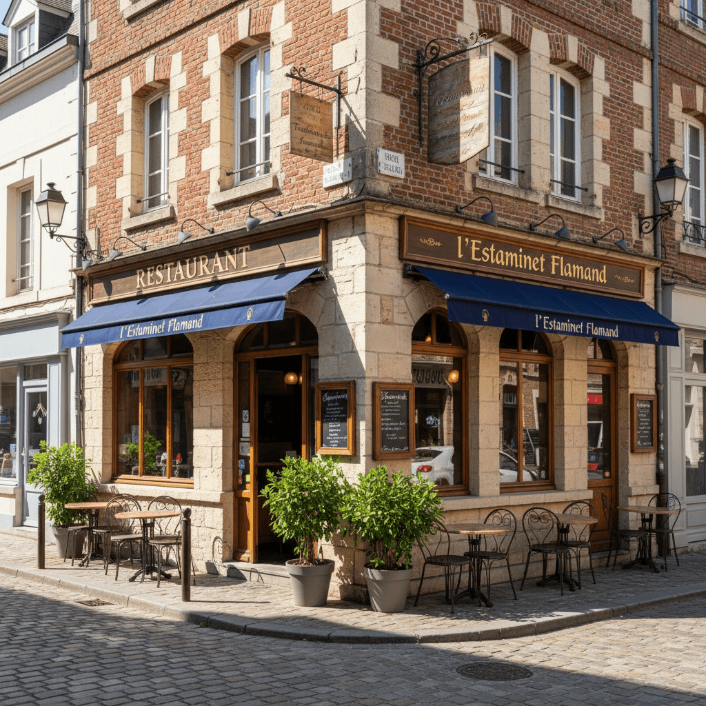 Restaurant 110m² à Dunkerque : terrasse - licence IV - Image 1