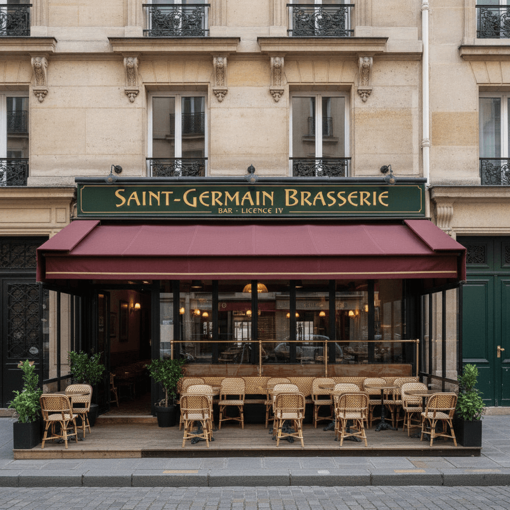 Bar-brasserie 105m² à Paris : licence IV - Image 1
