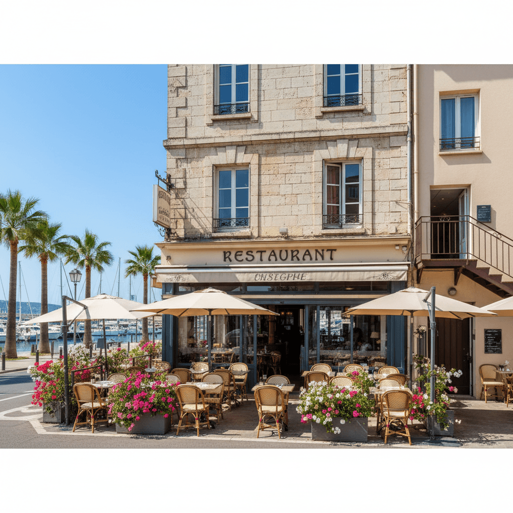 Restaurant 169m² à Saint-Raphaël : terrasse - licence IV - Image 1
