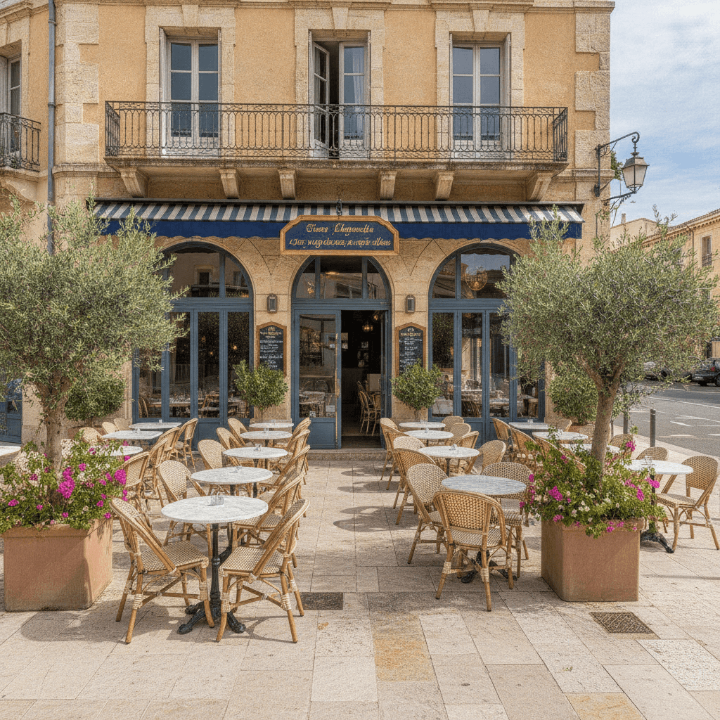 Restaurant 400m² à Toulon : terrasse - licence IV