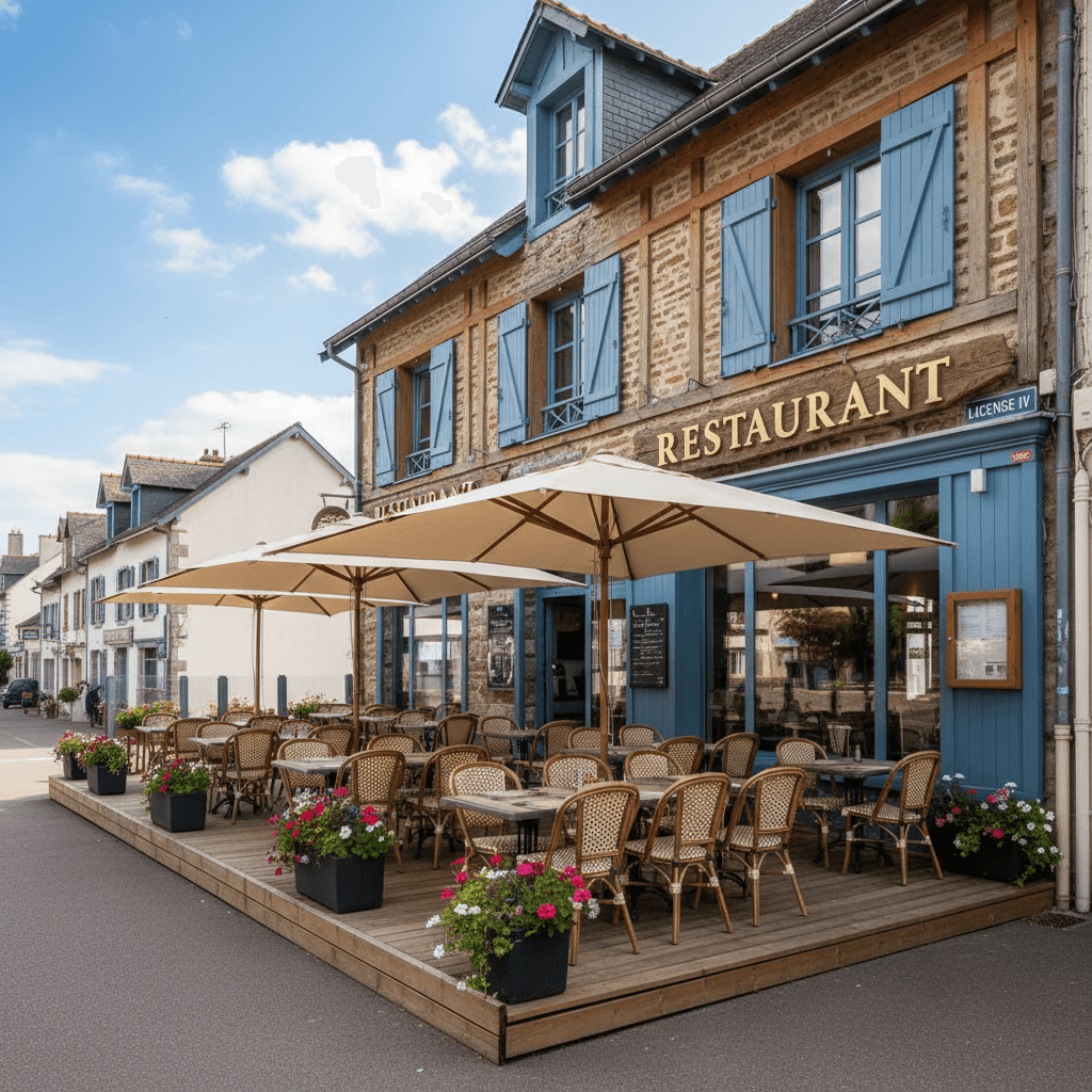 Restaurant 300m² à Vieux-Boucau-Les-Bains : terrasse - licence IV