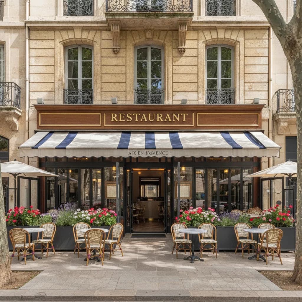 Restaurant à Aix-En-Provence : cuisine équipée - Image 1