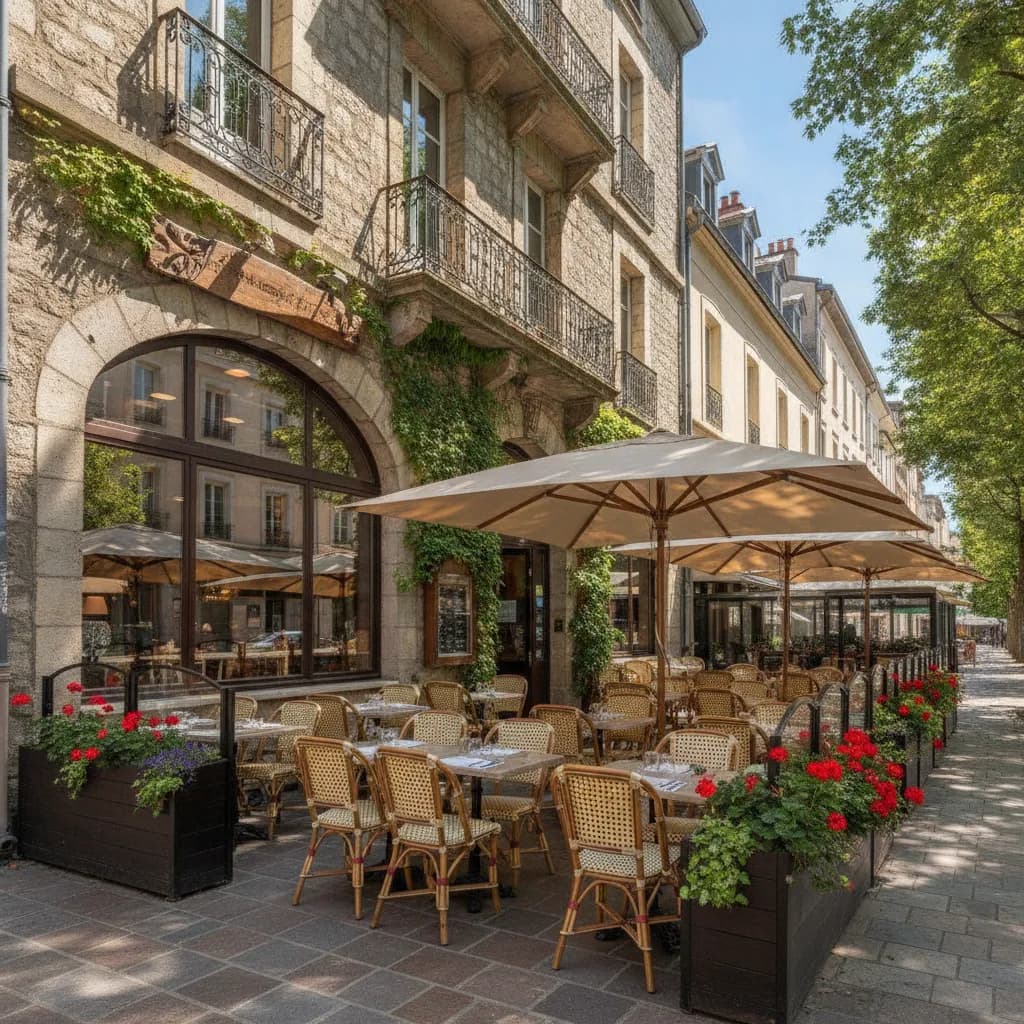 Restaurant 160m² à Grenoble : terrasse - licence IV - Image 1