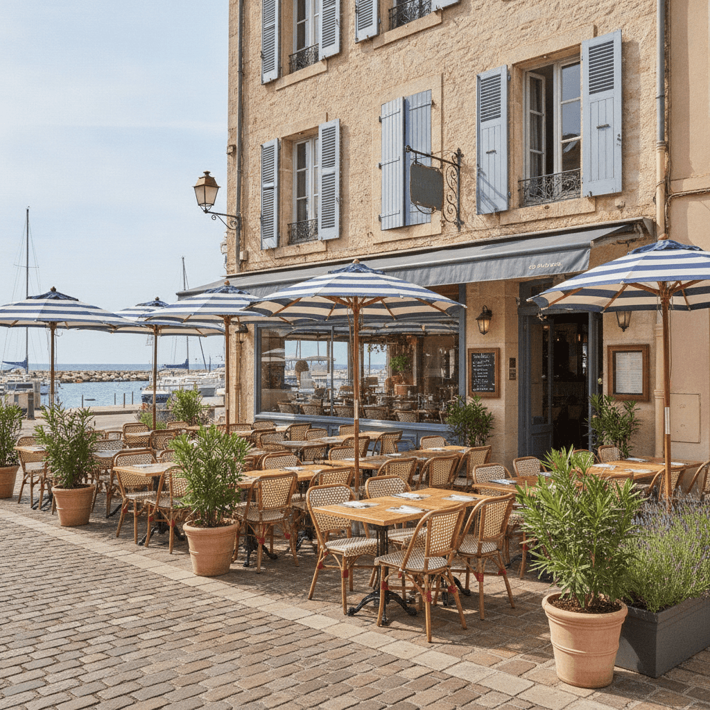 Restaurant 100m² à Bandol : terrasse - licence IV
