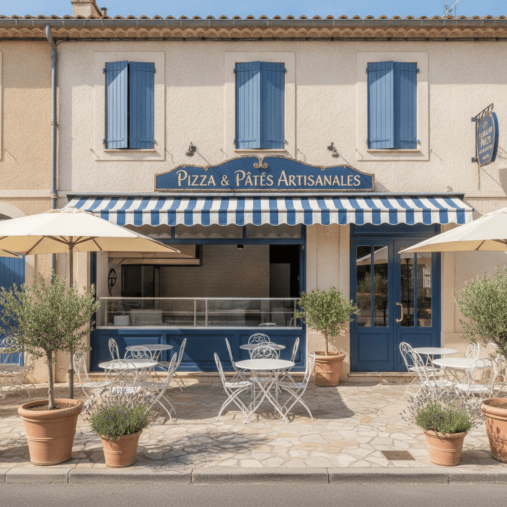 Fast-food 50m² à Cavalaire-Sur-Mer : terrasse - licence IV - Image 1