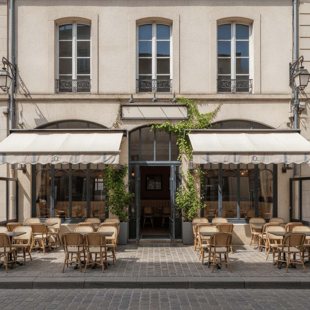 Restaurant 120m² à La Roche-Sur-Yon : terrasse - licence IV - Image 1
