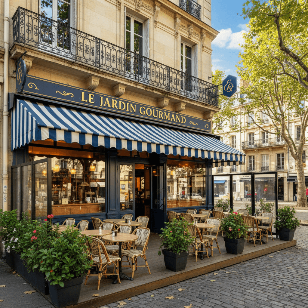 Restaurant 59m² à Vichy : terrasse - cuisine équipée - Image 1