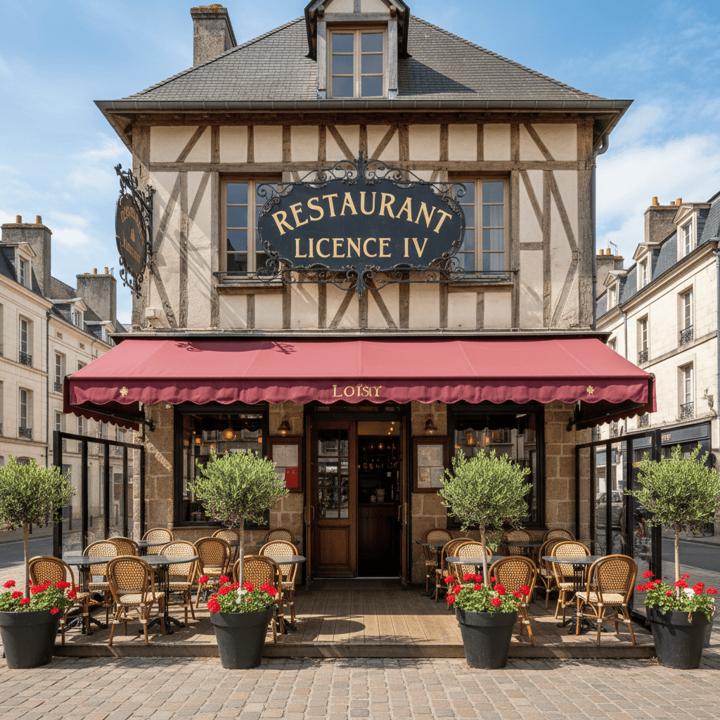 Restaurant à Caen : terrasse - licence IV - Image 1