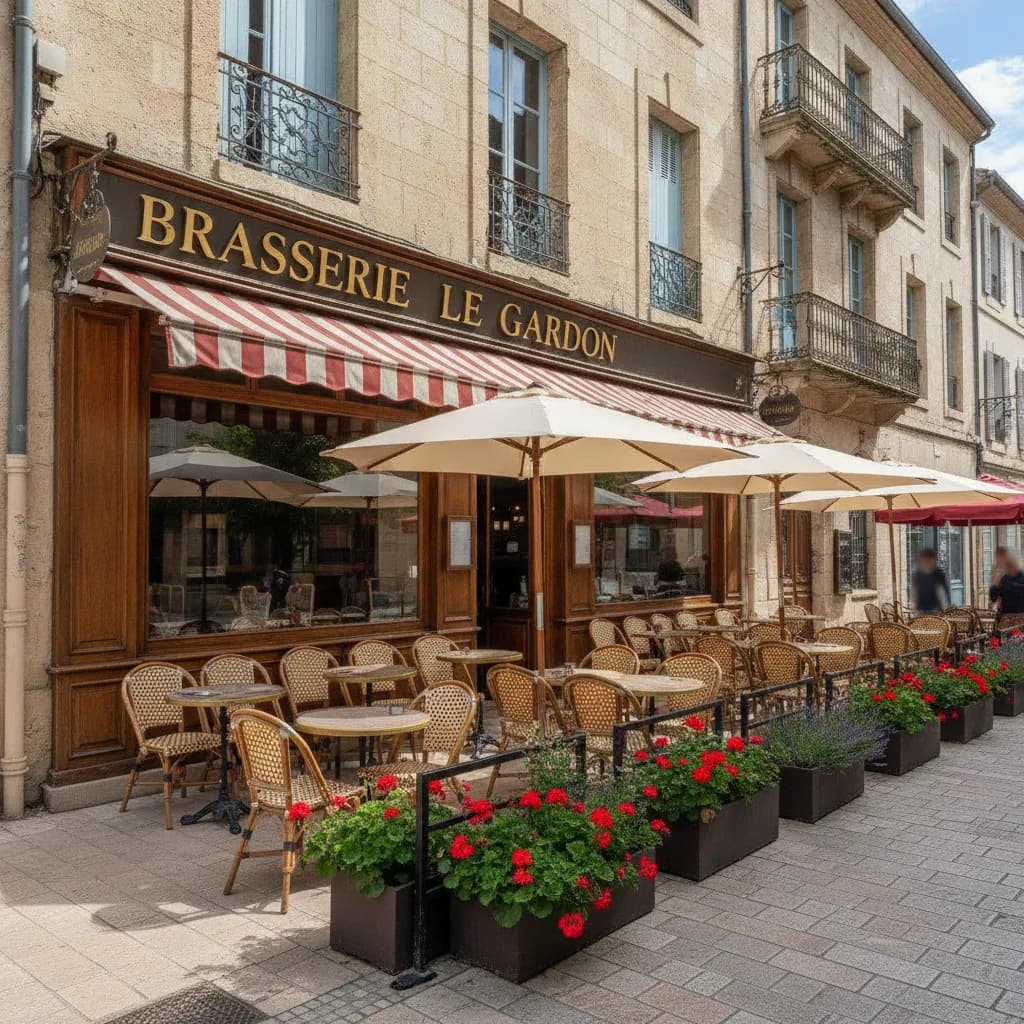 Restaurant 150m² à Nîmes : terrasse - licence IV - Image 1