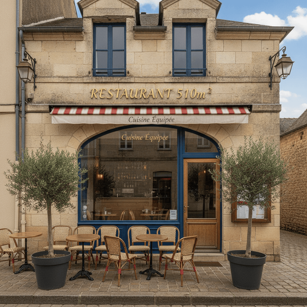 Restaurant 510m² à Saint-Jean-D'Hermine : licence IV - cuisine équipée