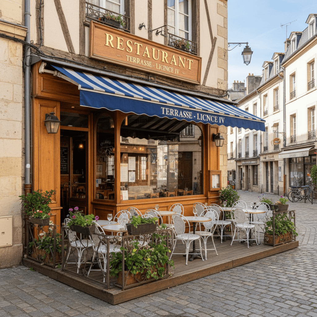 Restaurant 174m² à Bayonne : terrasse - licence IV - Image 1