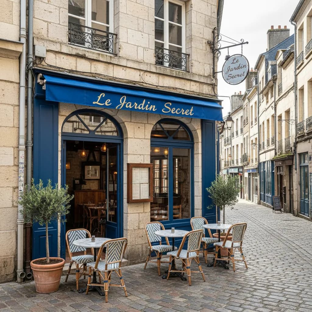 Restaurant 60m² à Nantes : terrasse - Image 1