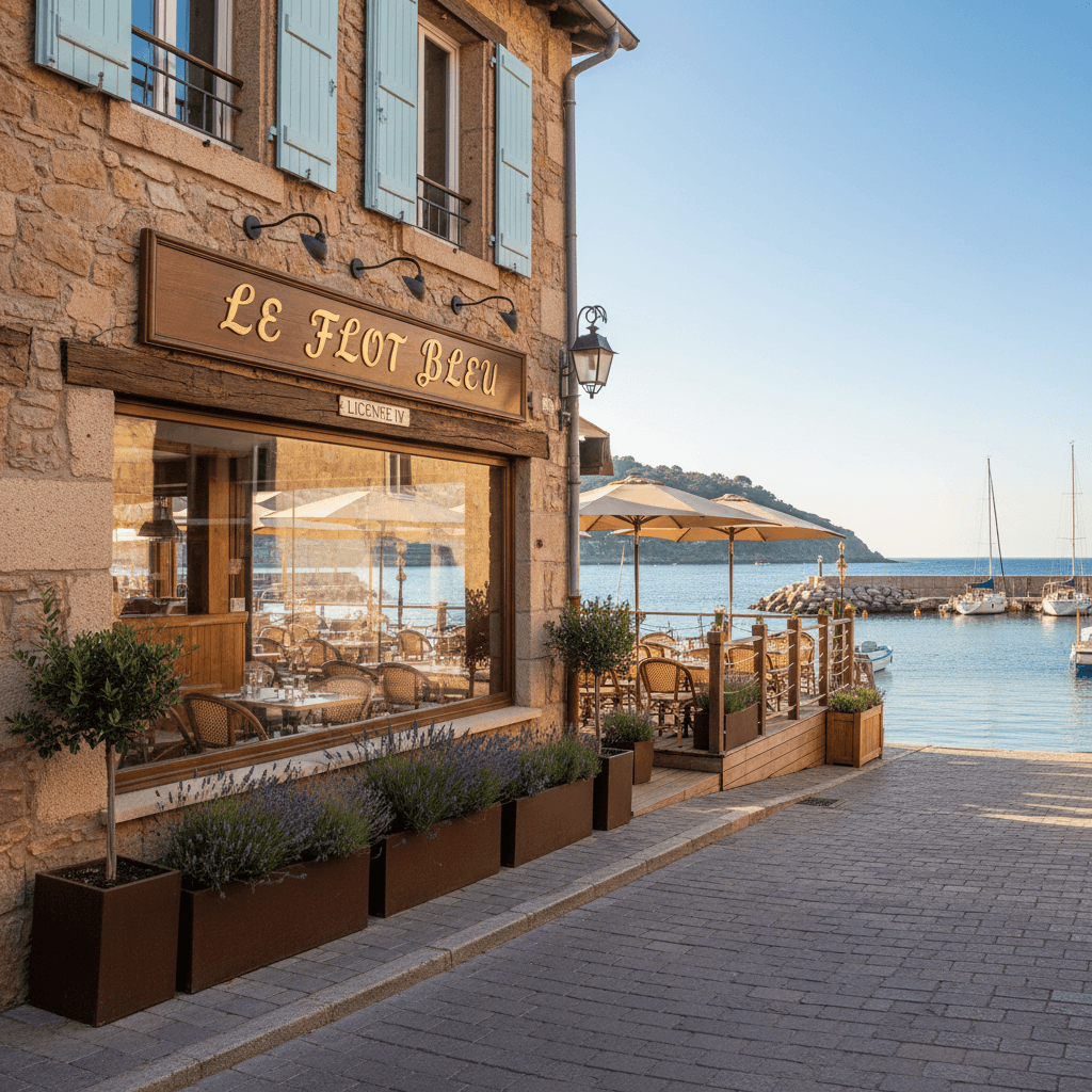 Restaurant à Perpignan : terrasse - licence IV - Image 1
