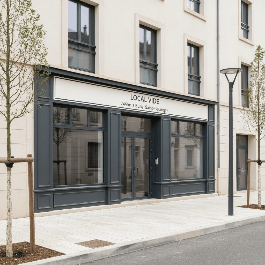 Local vide 244m² à Bussy-Saint-Georges