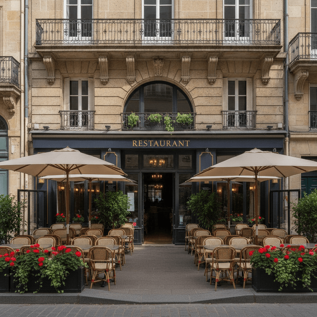 Restaurant 130m² à Nantes : terrasse - licence IV
