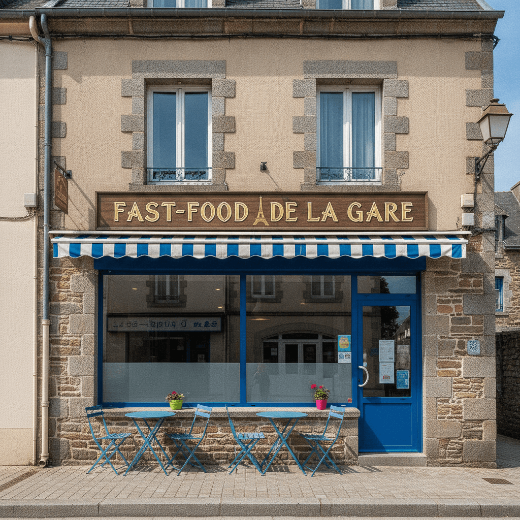 Fast-food 85m² à Lannion - Image 1