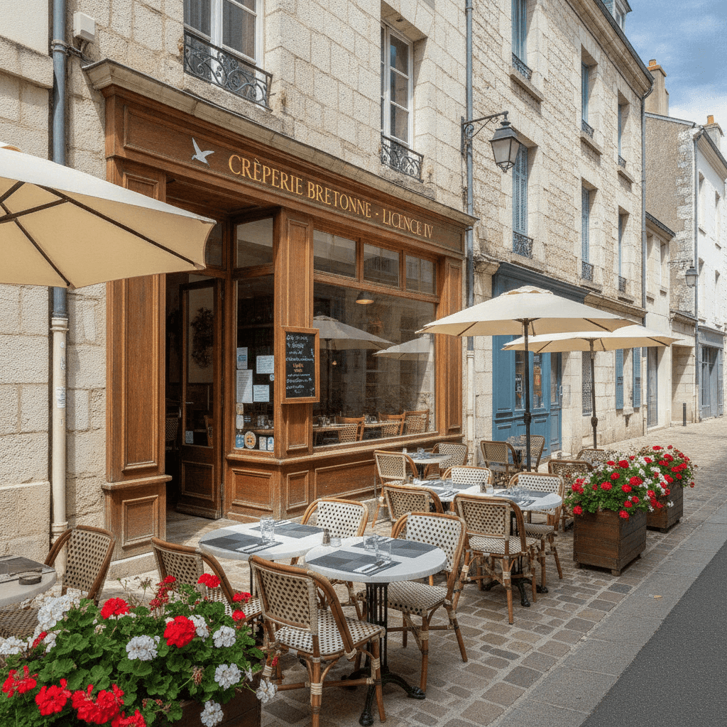 Restaurant à La Rochelle : terrasse - licence IV - Image 1