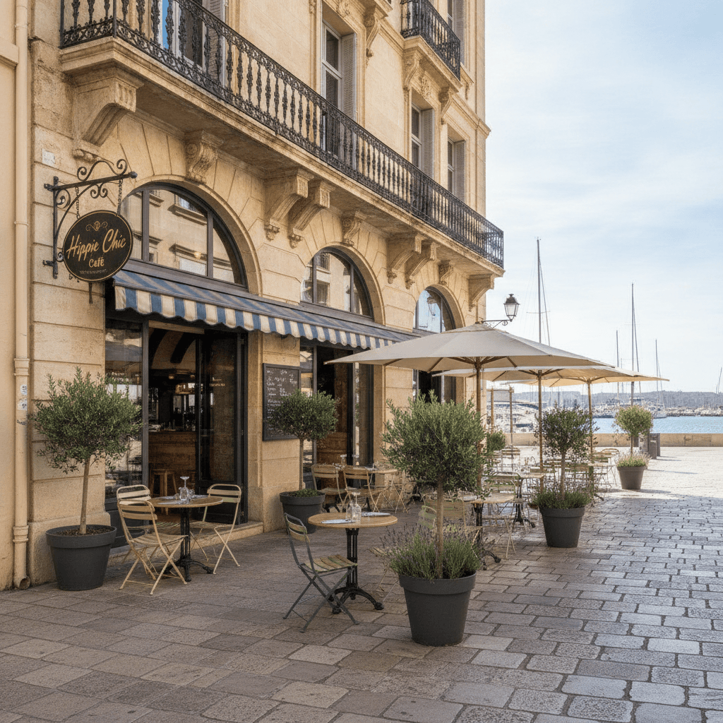 Restaurant 191m² à Marseille : terrasse - licence IV