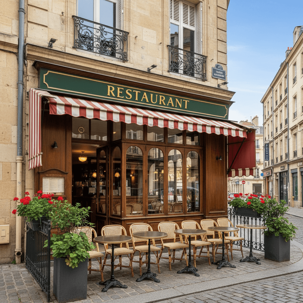 Restaurant 220m² à Bordeaux : terrasse - licence IV
