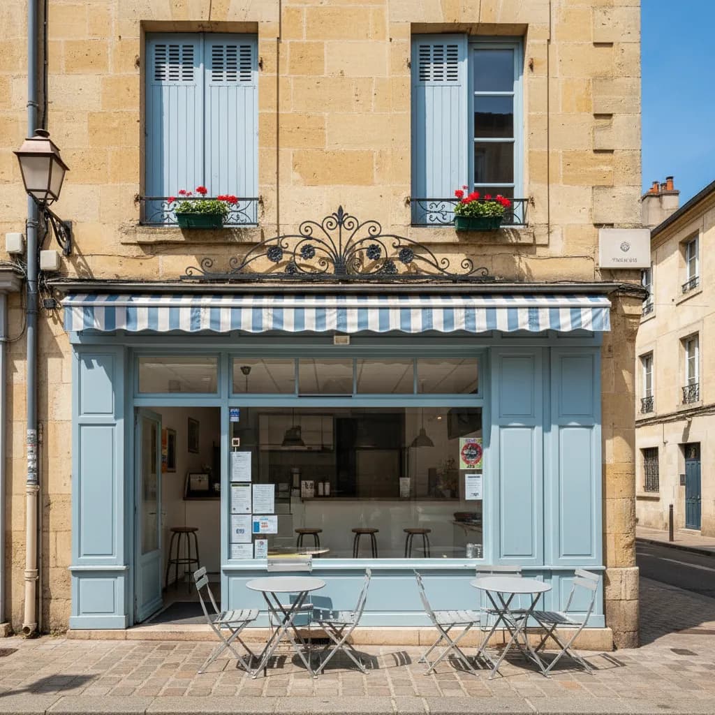 Snack à Bordeaux : terrasse - licence IV - Image 1