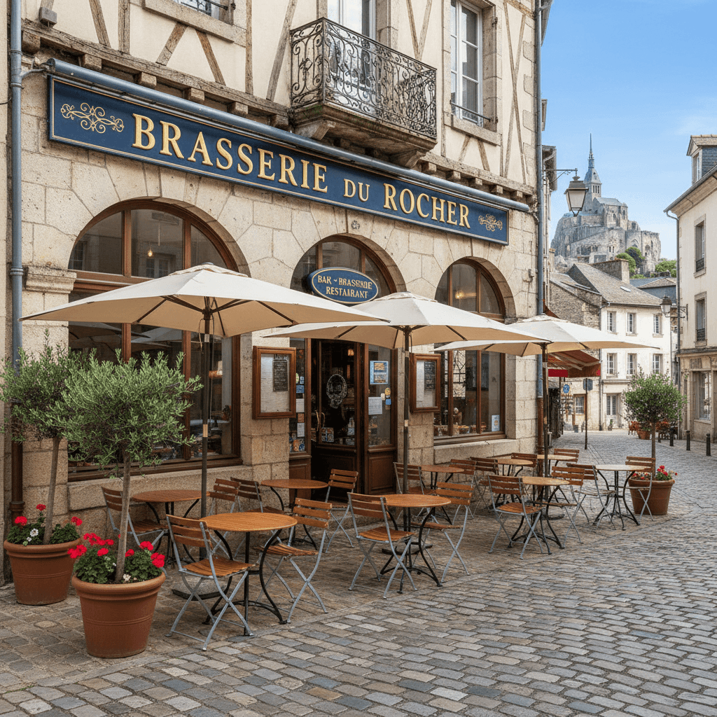 Bar-brasserie à Le Puy-En-Velay : terrasse - licence IV - Image 1