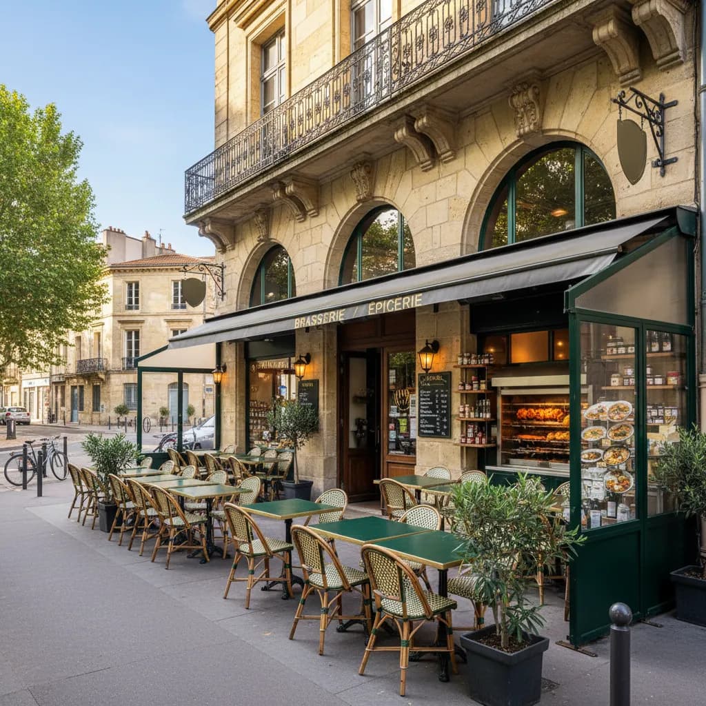 Bar-brasserie à Bordeaux : terrasse - licence IV - Image 1