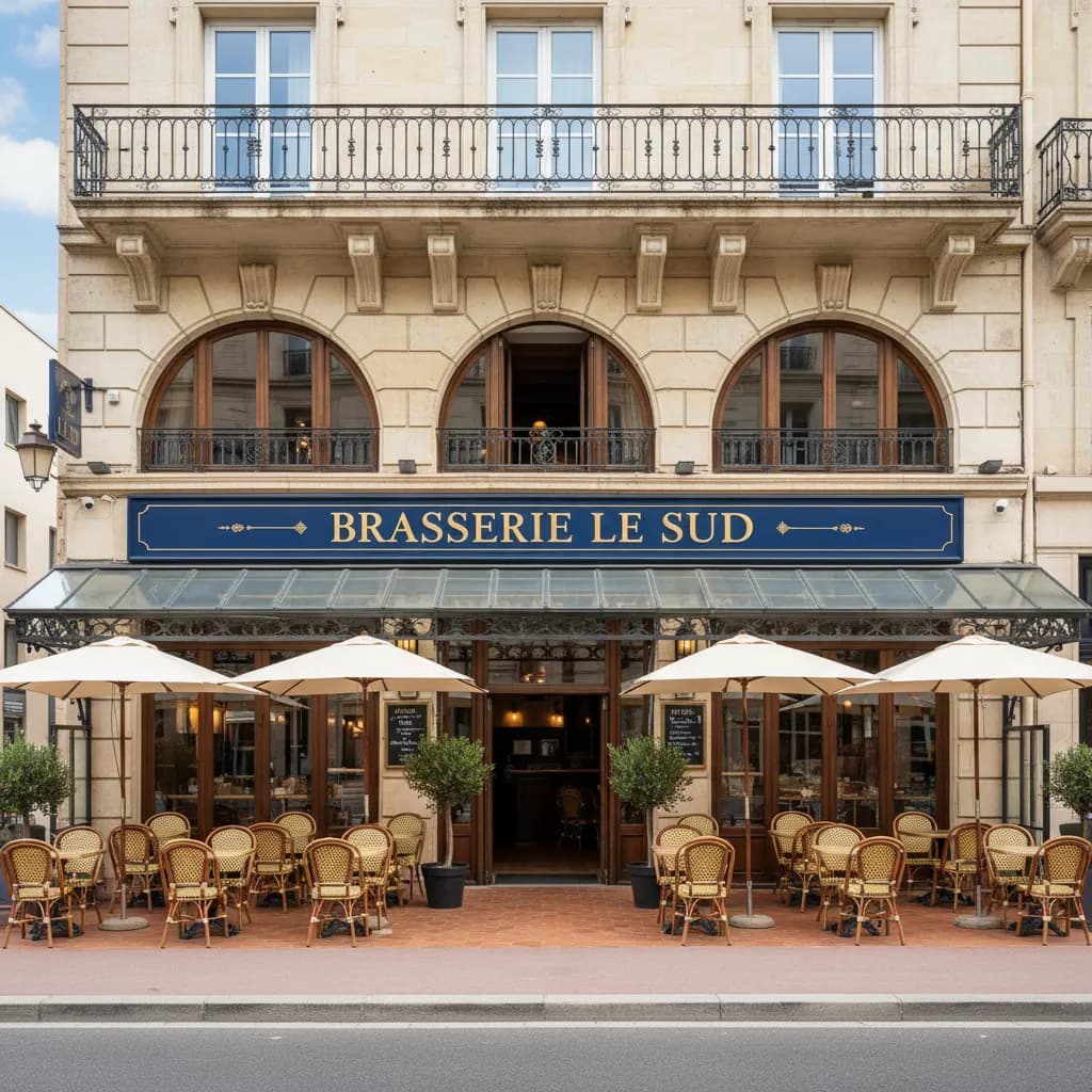 Bar-brasserie 170m² à Montpellier : terrasse - licence IV - Image 1