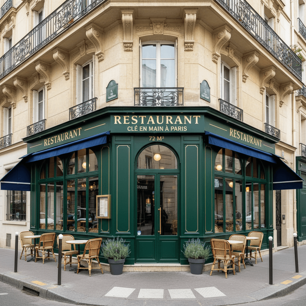 Restaurant clé en main à Paris - 72 m² - Image 1