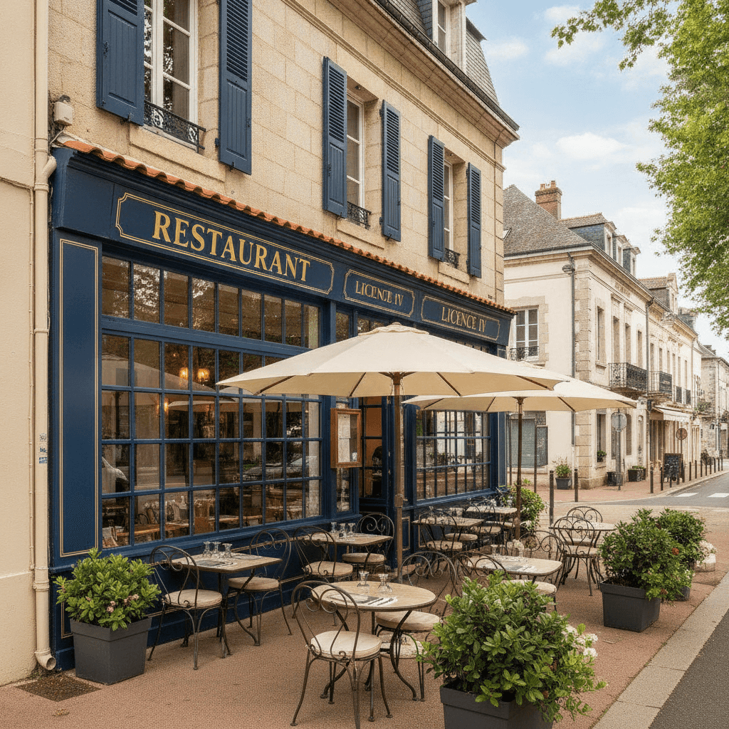 Restaurant 97m² à Anglet : terrasse - licence IV