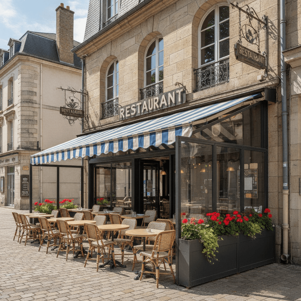 Restaurant 170m² à Limoges : terrasse - licence IV - Image 1