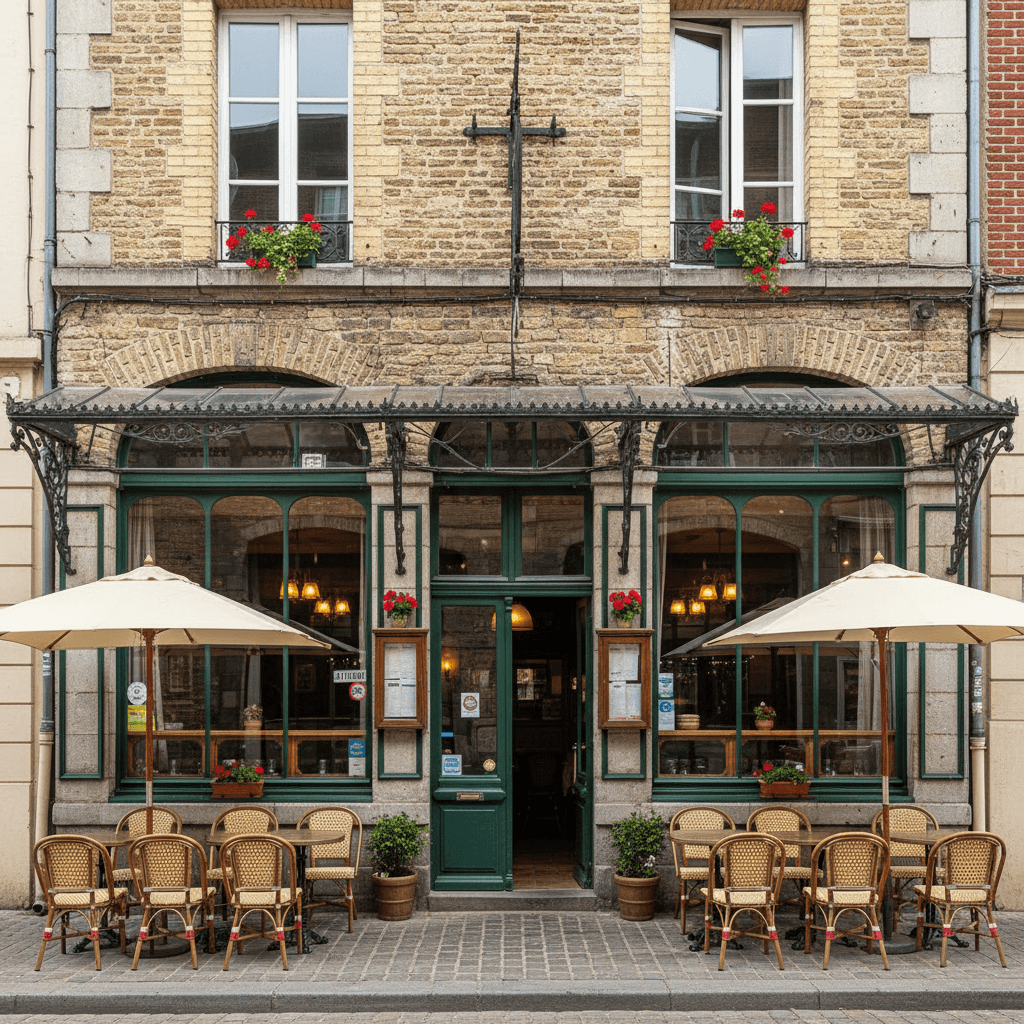 Restaurant à Tourcoing : terrasse - licence IV - Image 1