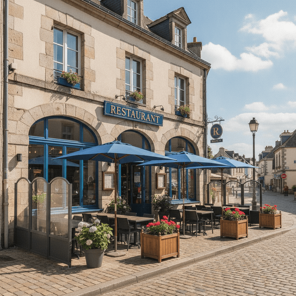 Restaurant à Vannes : terrasse - licence IV