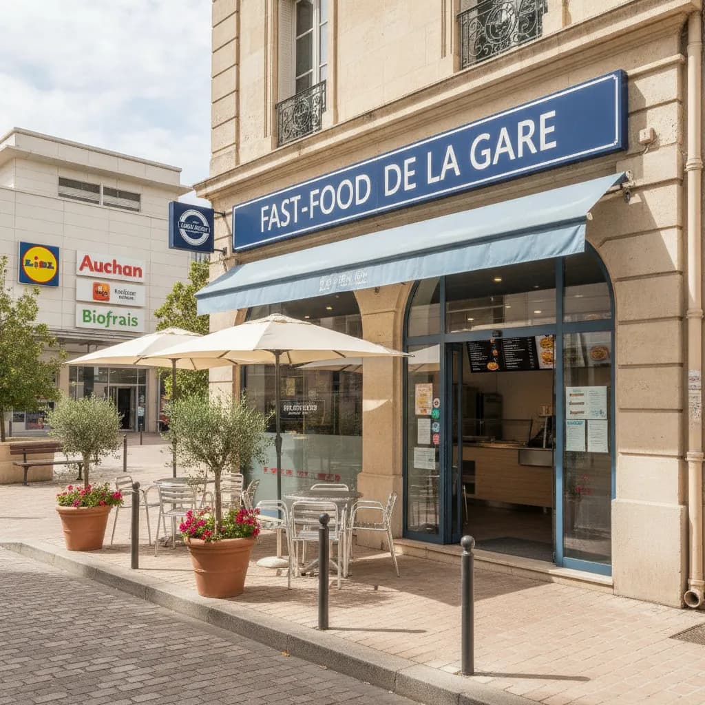 Fast-food 150m² à Marseille - Image 1