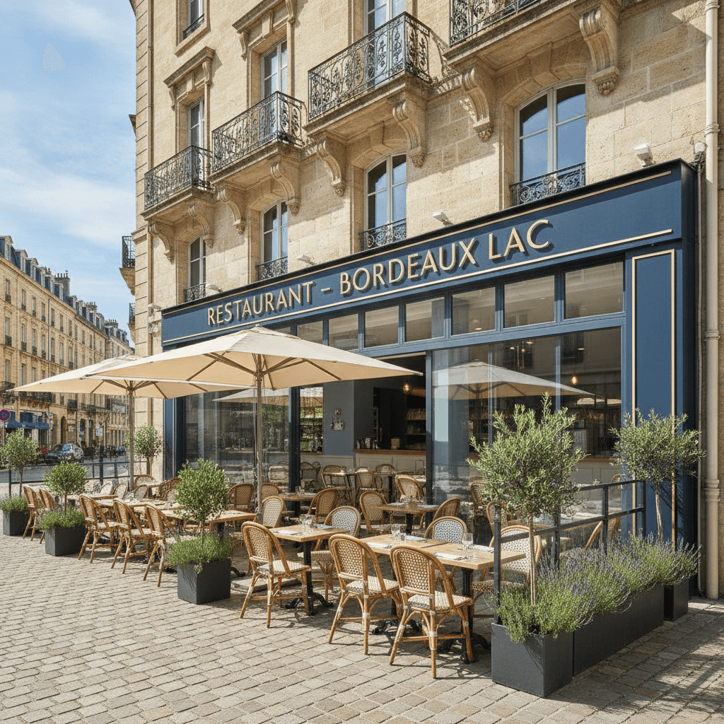 Restaurant 50m² à Bordeaux : terrasse - licence IV - Image 1