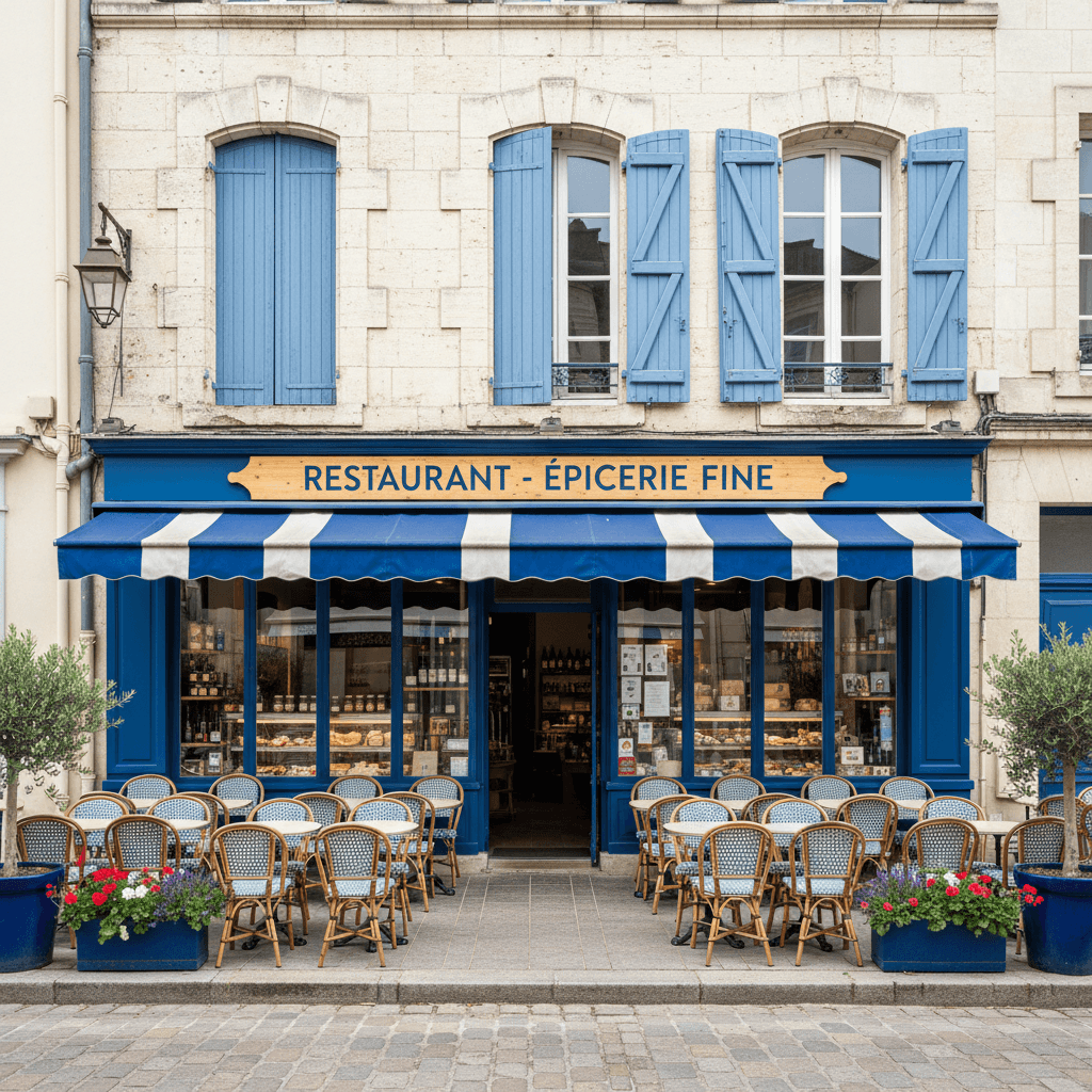 Restaurant 190m² à La Rochelle : terrasse - licence IV