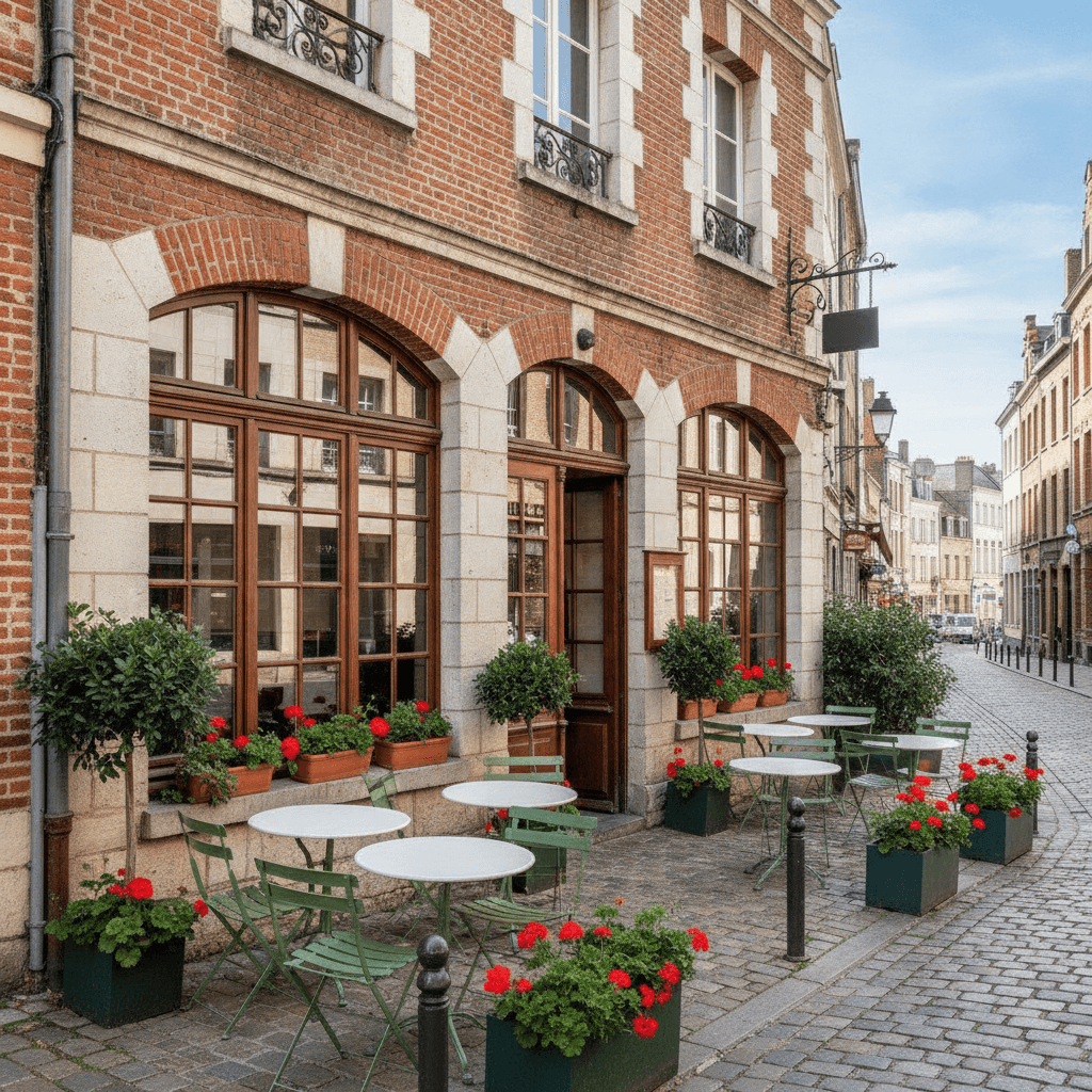 Restaurant 145m² à Lille : terrasse - licence IV - Image 1