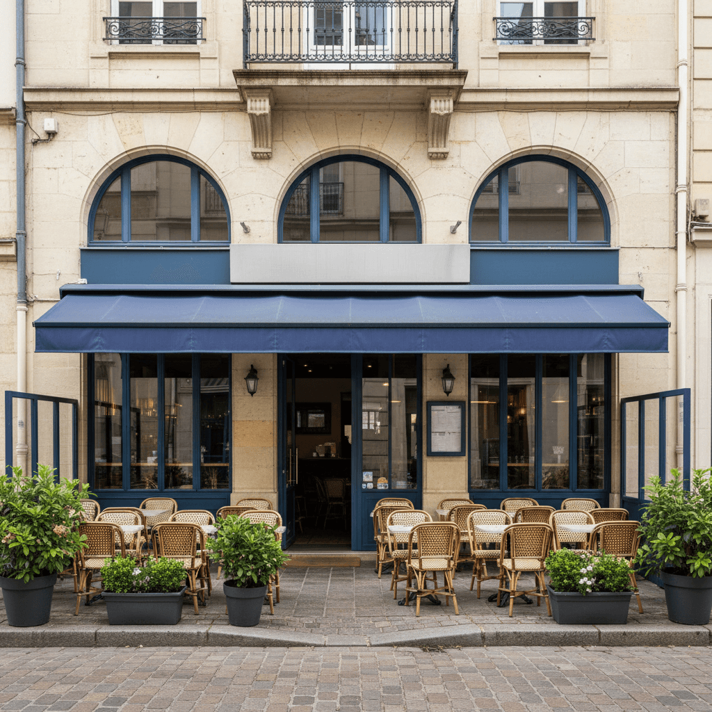 Restaurant à Saint-Étienne : terrasse - licence IV