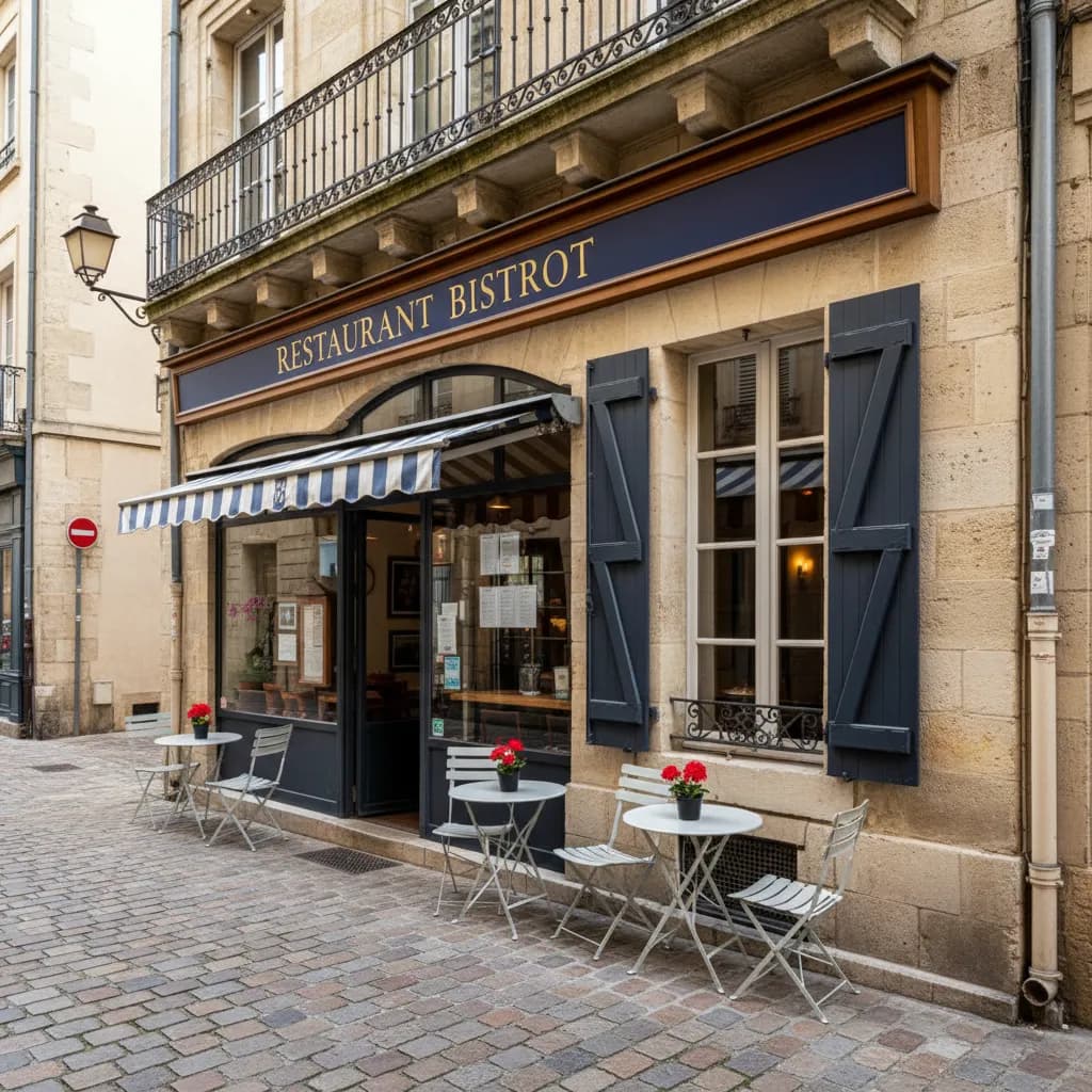 Restaurant 40m² à Bordeaux : terrasse - licence IV - Image 1