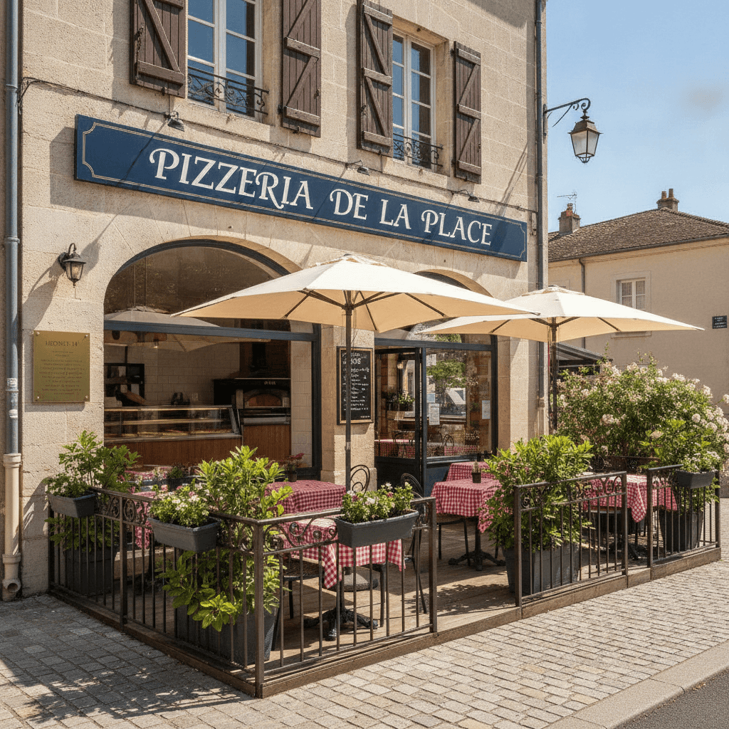 Fast-food à Fonsorbes : terrasse - licence IV - Image 1
