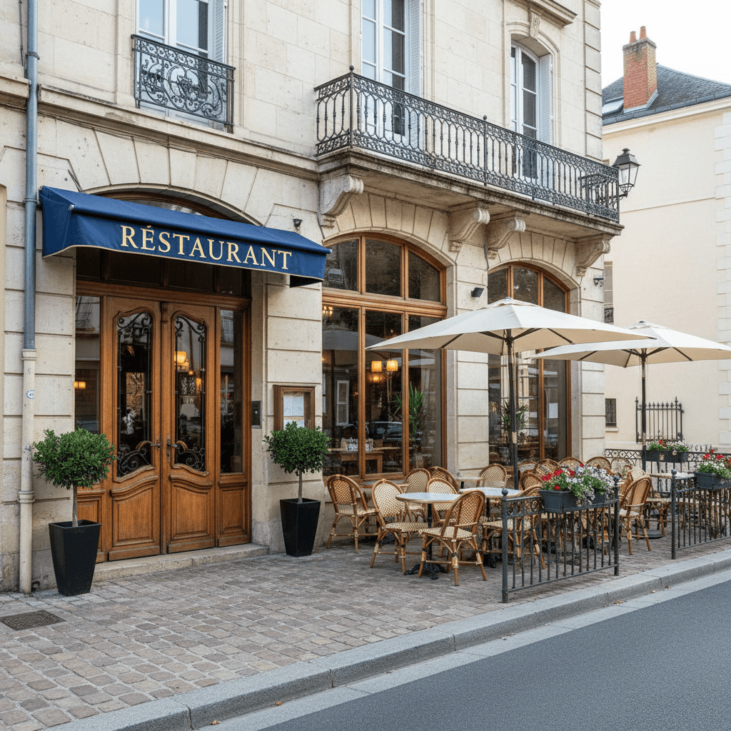 Restaurant 390m² à Lozanne : terrasse - licence IV - Image 1